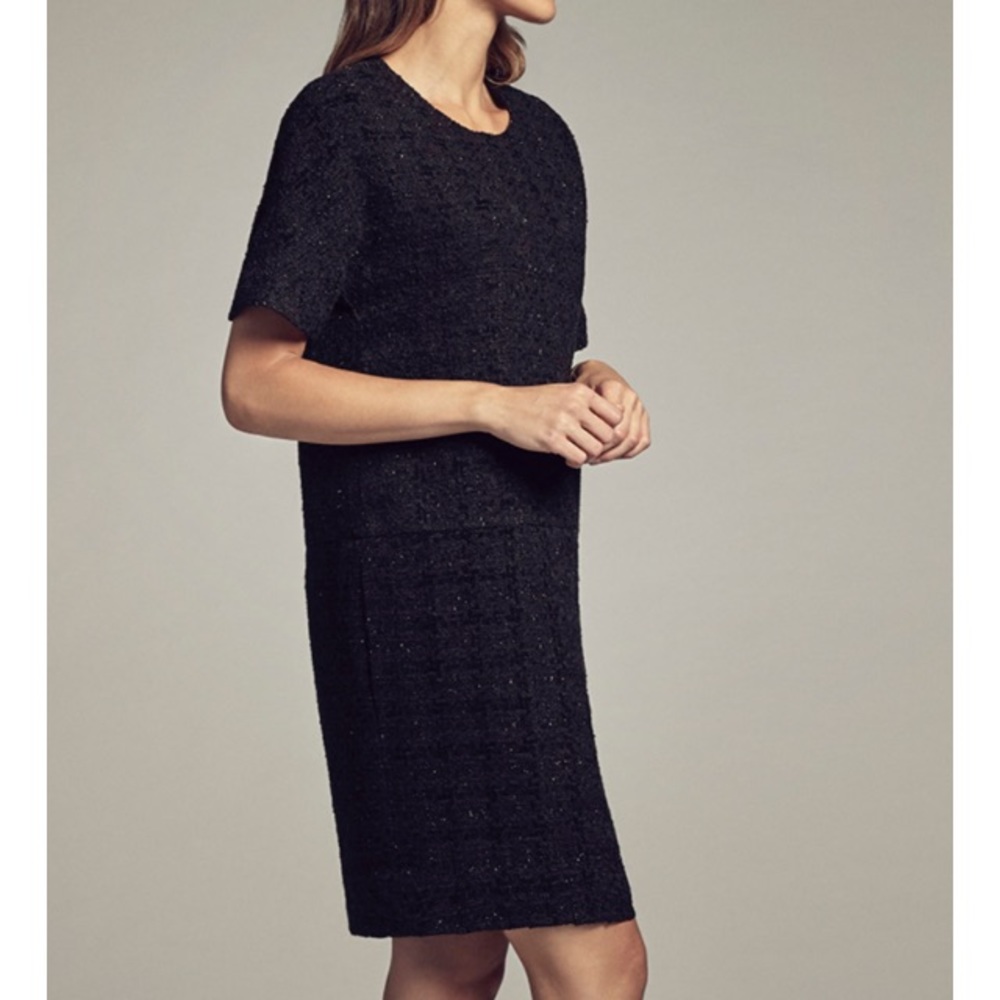 MM Lafleur Silvia Tweed Dress Pockets work Career - Picture 2 of 6
